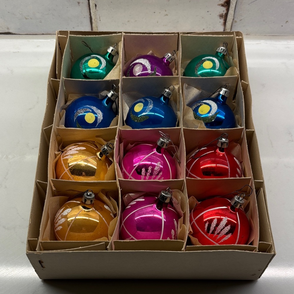 Santa Land Christmas Tree Ornaments Set
